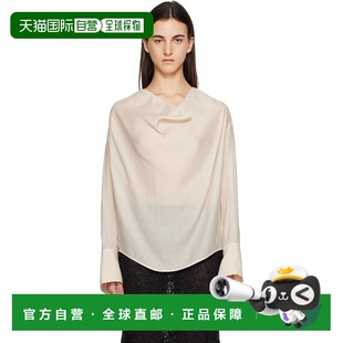 香港直邮toteme 上装 女士 Cowl 254WRT0609FB0265 灰白色 1h可退