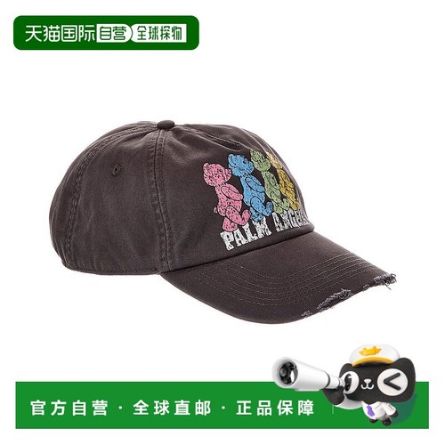 自营Palm Angels Crossroads Bears Cap - grey 美国奥莱直发