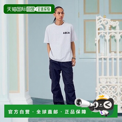 韩国直邮AECA WHITE 公用T恤AWCMSSBDTTSST004C0BD AECA CLOVER S