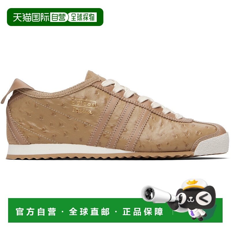 1h可退 香港直邮潮奢 Adidas 女士 驼色 Italia 60s Made In Ital