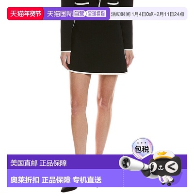 自营Avantlook Mini Skirt - Black 半身裙包臀裙美国直发奥莱