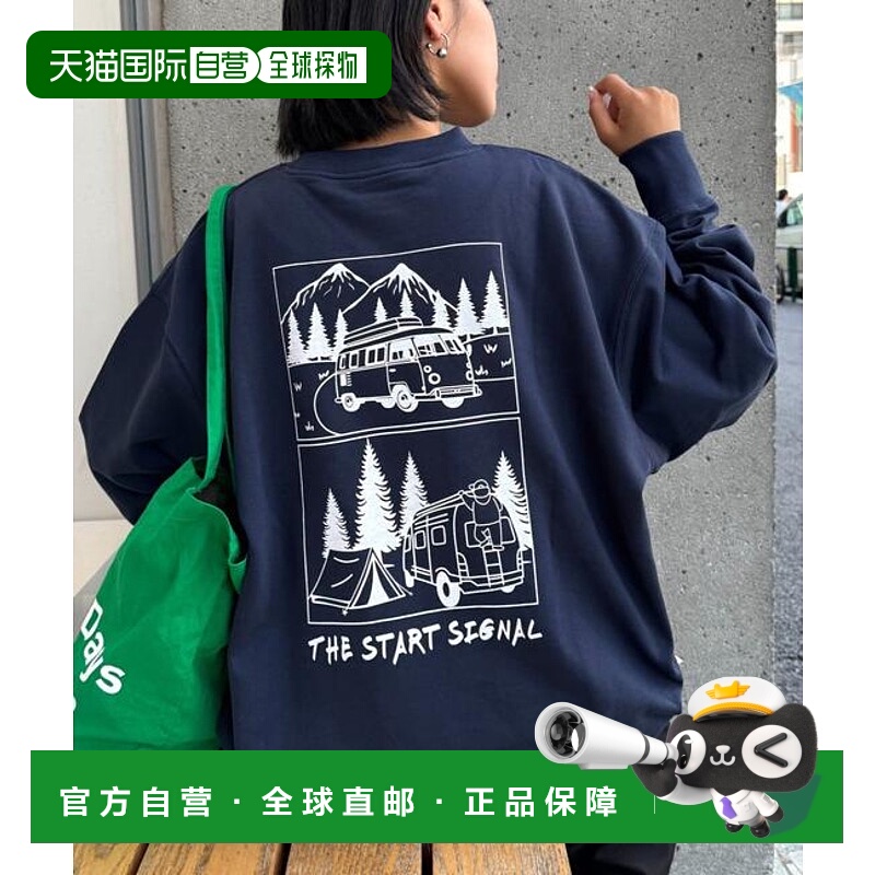 1h可退 日本直邮官方授权 CIAOPANIC TYPY 【ojisan】简约刺绣卫