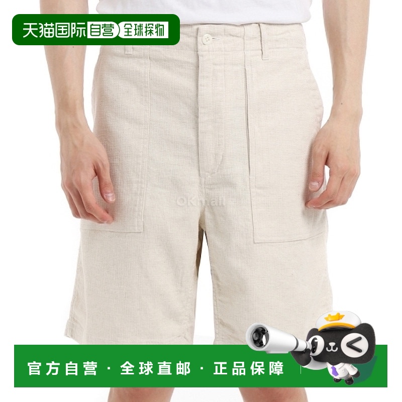 韩国直邮Engineered Garments 疲劳短裤 C - 天然 CL Java 布料 (