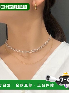1h可退 日本直邮Jouete 女士SV925材质简约时尚颈饰 高雅气质凸显