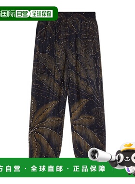 香港直邮Farm Rio 图案休闲裤 329032阔腿裤
