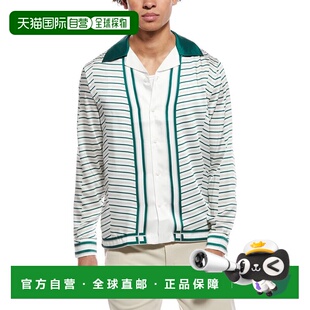 自营Reiss Genoa Shirt - Green 男装美国直发奥莱