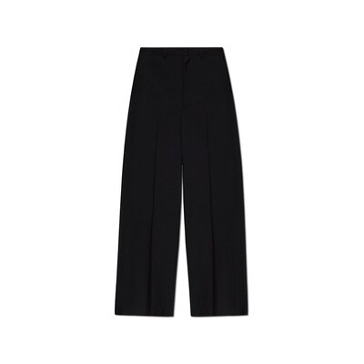 BALENCIAGA 女士休闲裤 814577TKT281000 SS2025 黑色