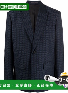 1h可退 香港直邮VALENTINO 男士夹克 WV3CEC057H5T36 SS2022 黑色