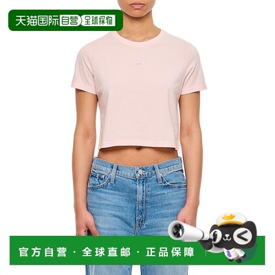 1h可退 香港直邮潮奢 MAISON KITSUNE 女士 短袖T恤 MW00105高档