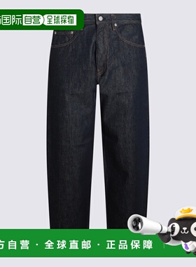 1h可退 香港直邮AURALEE 男士 蓝色牛仔裤 A00P03DMINDIGO