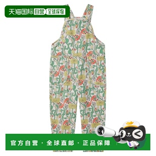 1h可退 香港直邮bobo choses 女童 Herbalist 彩色花朵棉质工装裤
