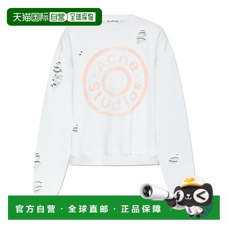 1h可退 香港直邮acne studios 女士 上装T恤长袖卫衣