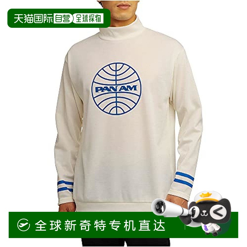 【日本直邮】Mizuno美津浓 男士高尔夫T恤 轻立领内衣吸湿发热 白