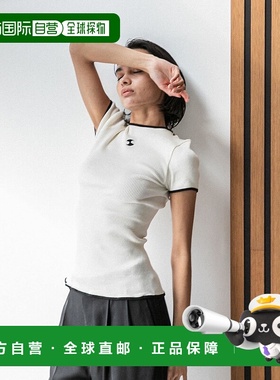 1h可退 日本直邮OperaSPORT 女装有机棉无缝贴身设计T恤 UWA5SS6