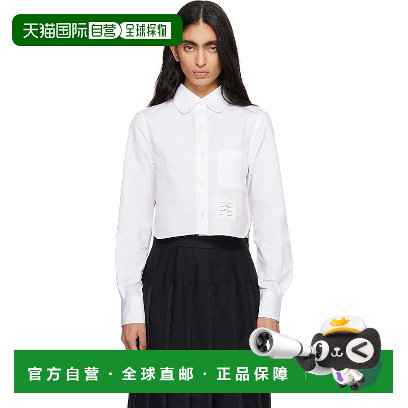1h可退 香港直邮潮奢 Thom Browne 汤姆 布朗 女士 白色 Classic