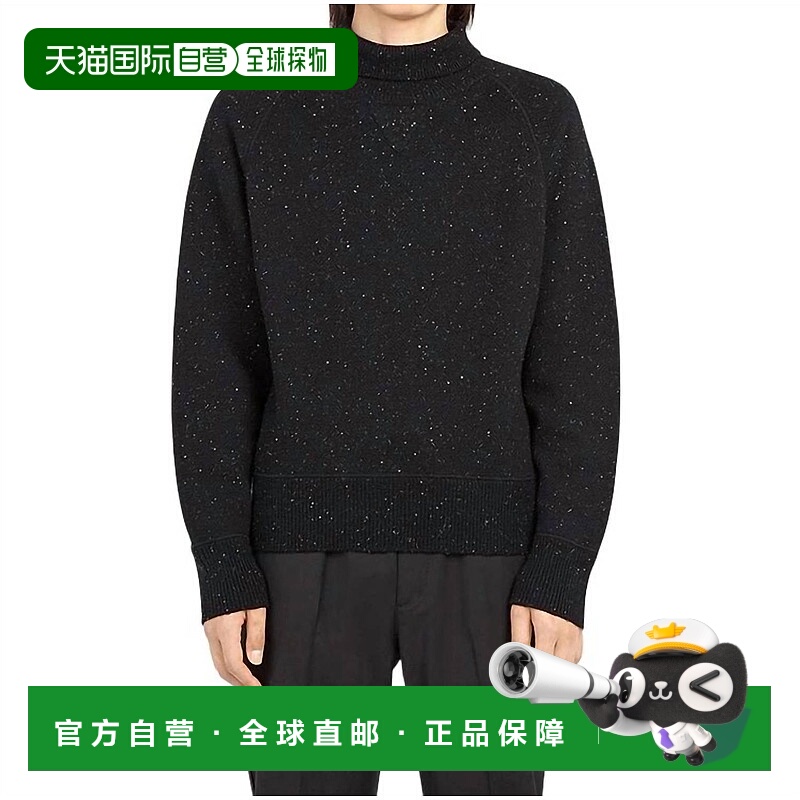 自营salvatore ferragamoTinted Sequined Turtleneck Sweater In