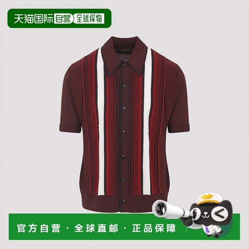 1h可退 香港直邮AMIRI 男士衬衫 AMKNIR1032RED AW2025 红色 EMBE