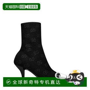 古驰 香港直邮潮奢 舒适时尚 1h可退 针织脚踝靴 女士 Gucci