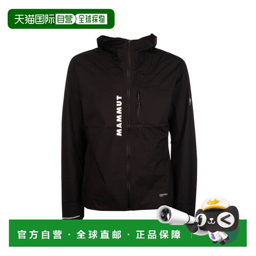 香港直邮Mammut 男士户外冲锋衣 1010300000001 SS2026 黑色 GIUB
