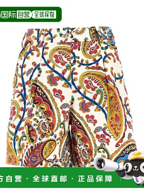 1h可退 香港直邮潮奢 Etro 艾特罗 女士 佩斯利印花短褲 WREB0012