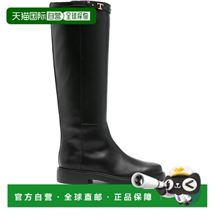 1h可退 香港直邮潮奢 TOD'S 托德斯 女士 T 型扣環及膝靴 XXW20L0