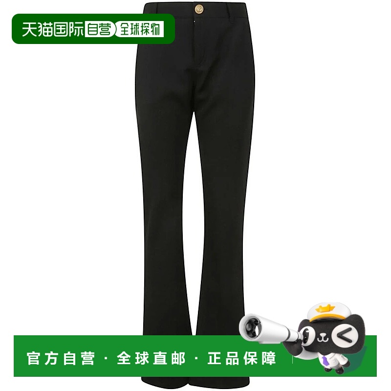 1h可退 香港直邮BALMAIN 女士牛仔裤 CF1PP216WC090 SS2024 黑色