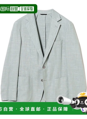 1h可退 日本直邮ERRICO FORMICOLA 男士VINCENZO轻盈亚麻混纺西装