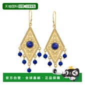 耳环 自营 美国奥莱直发 18kt 金青金石吊式 Ross Simons