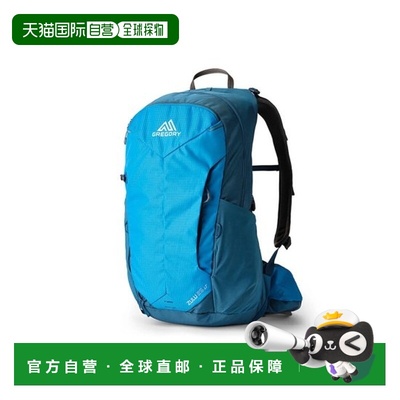 自营欧洲直邮GREGORY ZULU男士蓝色尼龙登山背包登山包双肩包