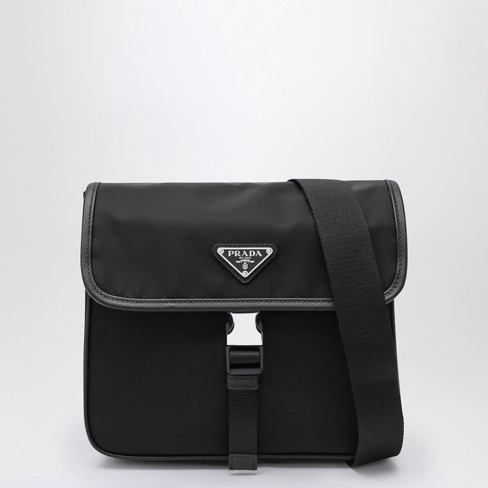 PRADA 男士斜挎包 2VD077OOO2DMHF0002 AW2025 黑色