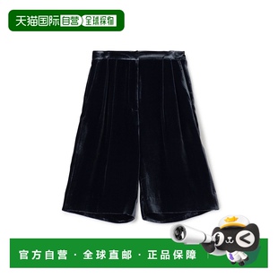 35045104002 女士丝绒面料松紧休闲短裤 1h可退 日本直邮BACCA