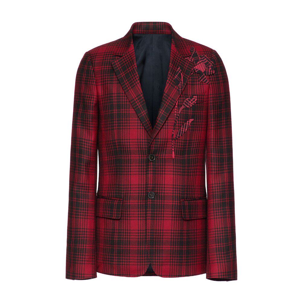 Valentino 羊毛单排扣西装外套 1V3CEE108K7