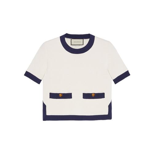 Gucci 短袖针织衫 742962XKC76