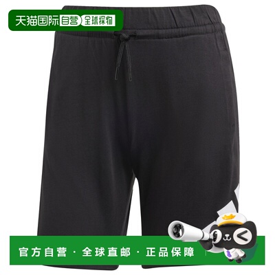 1小时内可退 香港直邮ADIDAS 男童短裤 7013544BLACKWHITE CO 黑