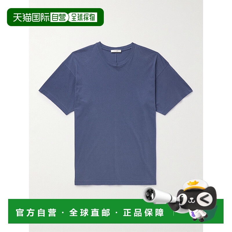 香港直邮The Row 男士 Lawson T 恤 963K569 BLUE 蓝色时尚舒适短