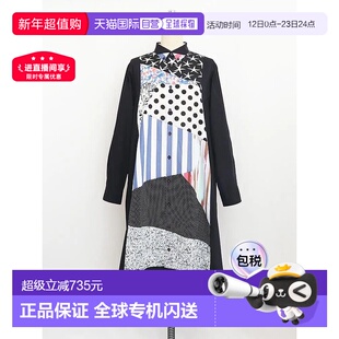 1h可退 日本直邮河谷衬衫 男女同款 A字 Crazy Patchwork 半透明