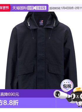 香港直邮K-Way 连帽休闲夹克 K7131CW