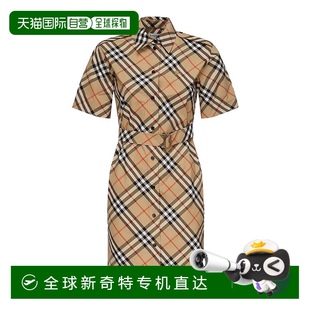8111701 AW2025 香港直郵BURBERRY 淺棕色 Che 女士連衣裙 1h可退