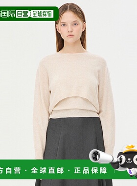 韩国直邮SISLEY 女士毛针织衫 SAKP37461BE羊绒羊毛
