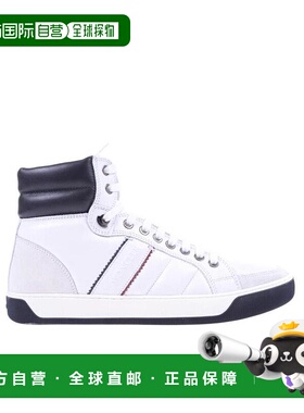 香港直邮MONCLER 男士运动鞋 A209A1006700WHITE SS2022 白色