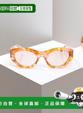 香港直邮CHLOÉ 女士太阳镜 CH0220S0013 AW2025 橙色 Sunglasses