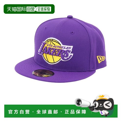 日本直邮NEW ERA 洛杉矶湖人队 59FIFTY 帽子 [308663510]