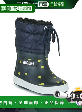 欧洲直邮Aigle 艾高 GIBOULEE PT 2 儿童鞋子雪地靴 NB202-I