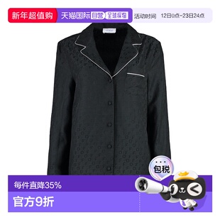 1h可退 香港直邮OFF-WHITE C O VIRGIL ABLOH 女士 翻领长袖衬衫