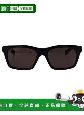 香港直邮BALENCIAGA 男士太阳镜 BB0423S001 AW2025 黑色 Sunglas