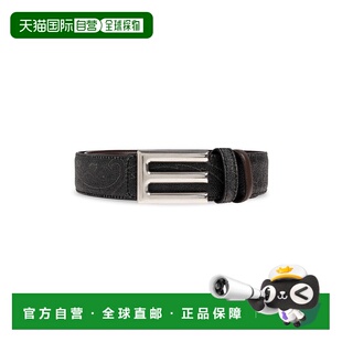 香港直邮ETRO SS2025 男士 MP3D0001AA063M0019 黑色 腰带 1h可退