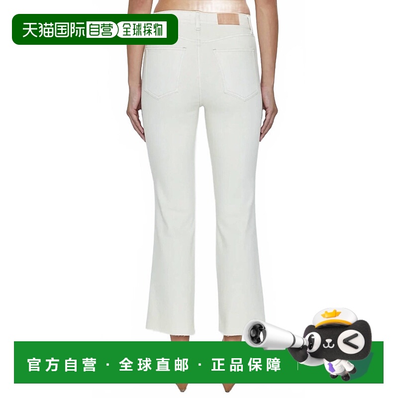 自营pistola砂岩中的列侬高帮露脐牛仔裤 美国奥莱直发喇叭裤