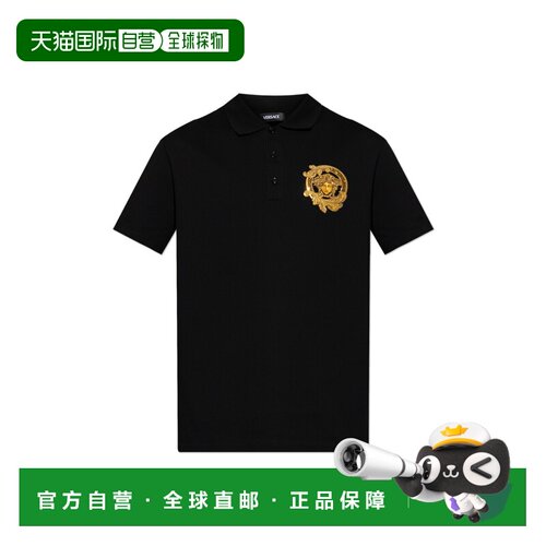 1h可退 欧洲直邮VERSACE 男士POLO衫 10139061A167391B000 SS2026