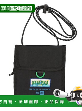 日本直邮New Era 户外地球日系列便携包 黑色 NE-14501355魔术贴