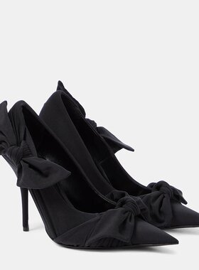 潮奢 Balenciaga 巴黎世家 女士 Knife 打结蝴蝶结浅口鞋 000895